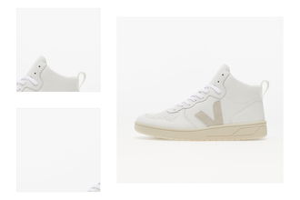 Veja V-15 Leather Extra White/ Natural 4