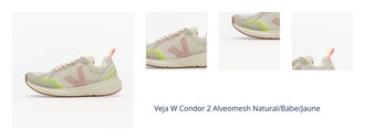 Veja W Condor 2 Alveomesh Natural/Babe/Jaune 1