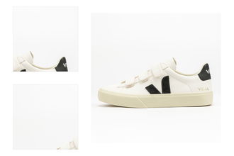 Veja W Recife Logo Chromefree Leather Extra White/ Black 4