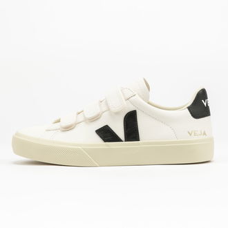 Veja W Recife Logo Chromefree Leather Extra White/ Black 2