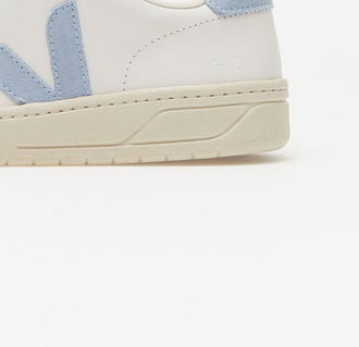 Veja W V-12 Leather Extra White Steel 9