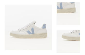 Veja W V-12 Leather Extra White Steel 3