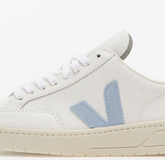 Veja W V-12 Leather Extra White Steel 5