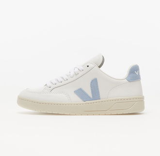 Veja W V-12 Leather Extra White Steel