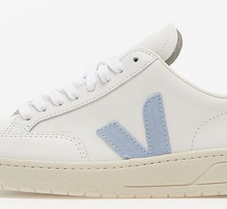 Veja W V-12 Leather Extra White Steel 5