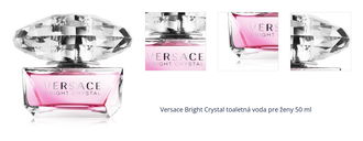 Versace Bright Crystal toaletná voda pre ženy 50 ml 1