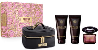 Versace Crystal Noir darčeková sada pre ženy