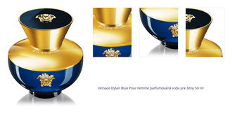 Versace Dylan Blue Pour Femme parfumovaná voda pre ženy 50 ml 1