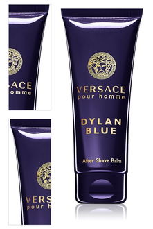 Versace Dylan Blue Pour Homme balzam po holení pre mužov 100 ml 4