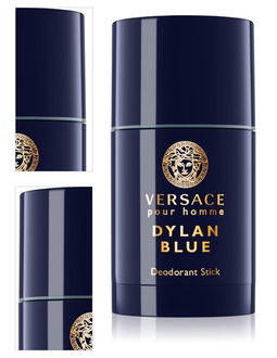 Versace Dylan Blue Pour Homme dezodorant pre mužov 75 ml 4