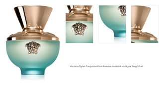 Versace Dylan Turquoise Pour Femme toaletná voda pre ženy 50 ml 1