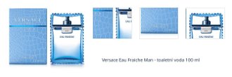 Versace Eau Fraiche Man - toaletní voda 100 ml 1