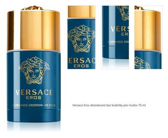 Versace Eros dezodorant bez krabičky pre mužov 75 ml 1