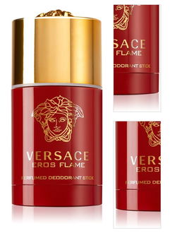 Versace Eros Flame deostick v krabičke pre mužov 75 ml 3