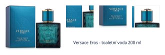Versace Eros - toaletní voda 200 ml 1
