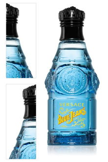 Versace Jeans Blue toaletná voda pre mužov 75 ml 4