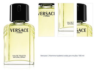 Versace L'Homme toaletná voda pre mužov 100 ml 1