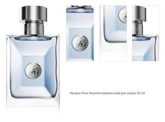 Versace Pour Homme toaletná voda pre mužov 50 ml 1