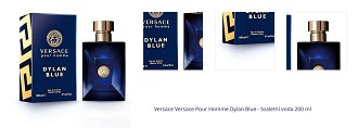 Versace Versace Pour Homme Dylan Blue - toaletní voda 200 ml 1