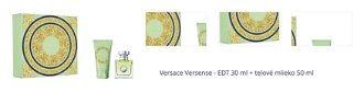 Versace Versense - EDT 30 ml + telové mlieko 50 ml 1