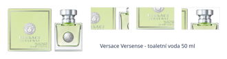 Versace Versense - toaletní voda 50 ml 1