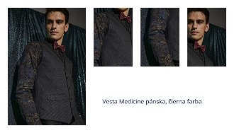 Vesta Medicine pánska, čierna farba 1
