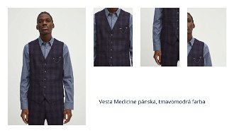 Vesta Medicine pánska, tmavomodrá farba 1