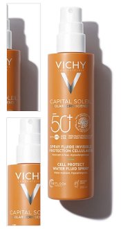 VICHY Capital Soleil Fluidný Sprej SPF50+ 200 ml 4