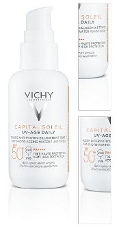 VICHY Capital Soleil UV-AGE Tónovaný Fluid SPF50+ 40 ml 3
