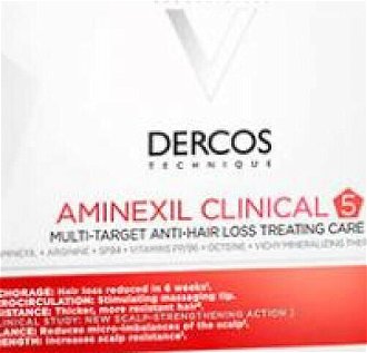 VICHY Dercos Aminexil Clinical 5 ženy 21x6 ml 5