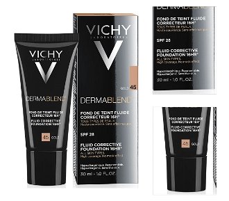 VICHY Dermablend Korekčné make-up 45 zlatý 30 ml 3