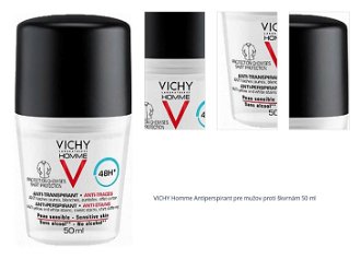 VICHY Homme Antiperspirant pre mužov proti škvrnám 50 ml 1