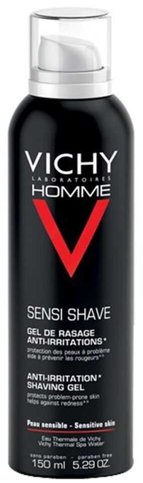 Vichy Homme Gel de rasage anti-irritations gél na holenie 150 ml