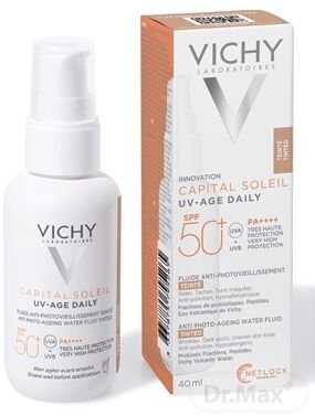 VICHY UV-AGE Daily Tónovaný Fluid SPF 50+ 40ml