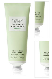 Victoria's Secret Cucumber & Green Tea krém na ruky pre ženy 75 ml 3