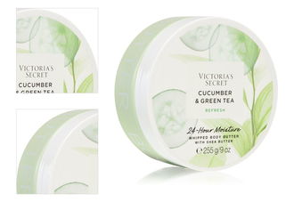 Victoria's Secret Cucumber & Green Tea telové maslo pre ženy 255 g 4