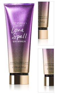 Victoria's Secret Love Spell Shimmer telové mlieko pre ženy 236 ml 3