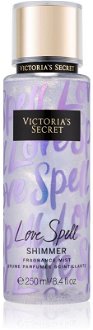 Victoria's Secret Love Spell Shimmer telový sprej s trblietkami pre ženy 250 ml