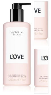 Victoria's Secret Love telové mlieko pre ženy 250 ml 3