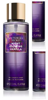 Victoria's Secret Night Glowing Vanilla telový sprej pre ženy 250 ml 3