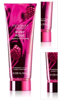 Victoria's Secret Ruby Rosé telové mlieko pre ženy 236 ml 3