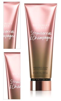 Victoria's Secret Strawberries & Sparkling Wine telové mlieko pre ženy 236 ml 4