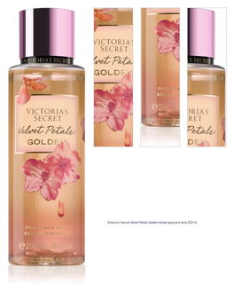 Victoria's Secret Velvet Petals Golden telový sprej pre ženy 250 ml 1