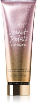 Victoria's Secret Velvet Petals Shimmer telový krém pre ženy 236 ml