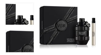 Viktor & Rolf Spicebomb Dark Leather darčeková sada pre mužov 4