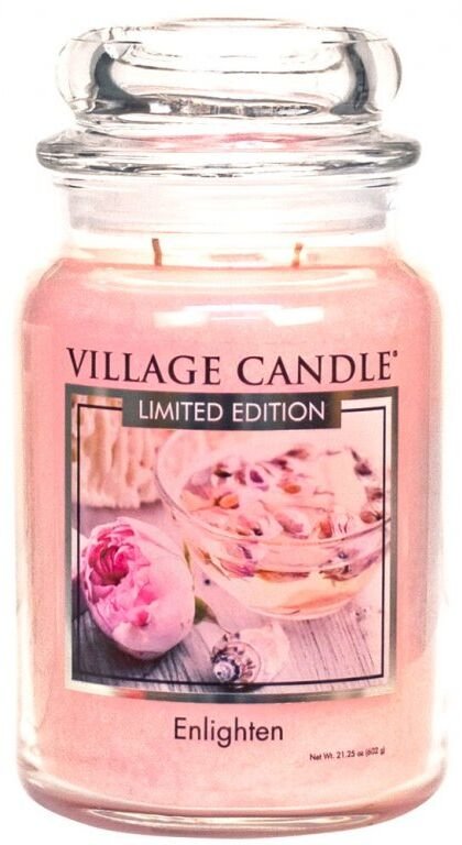 Village Candle Vonná sviečka v skle - Enlighten - Povznesenie, veľká