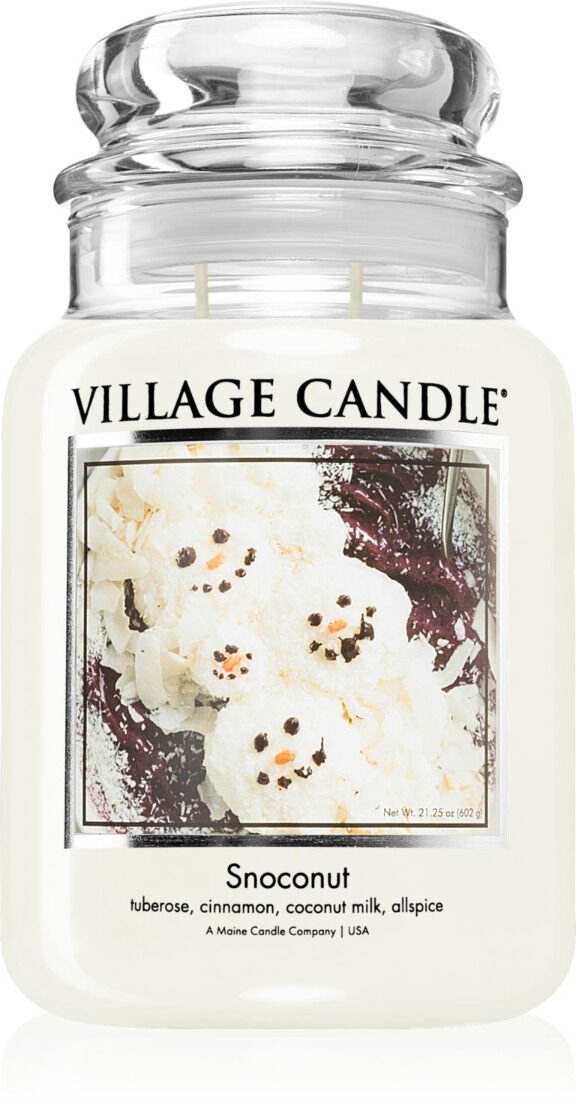 Village Candle Vonná sviečka v skle - Snoconut - Kokosy na snehu, veľká