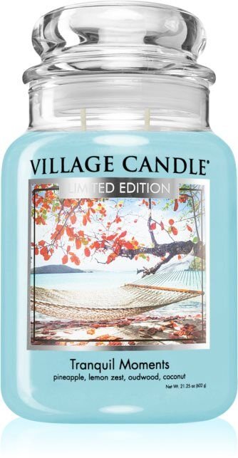 Village Candle Vonná sviečka v skle - Tranquil Moments - Pokojné chvíle, veľká
