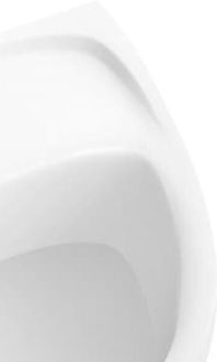 Villeroy & Boch Odsávací pisoár Compact, zadní přívod, s cílovým objektem, CeramicPlus, alpská bílá 755705R1 7