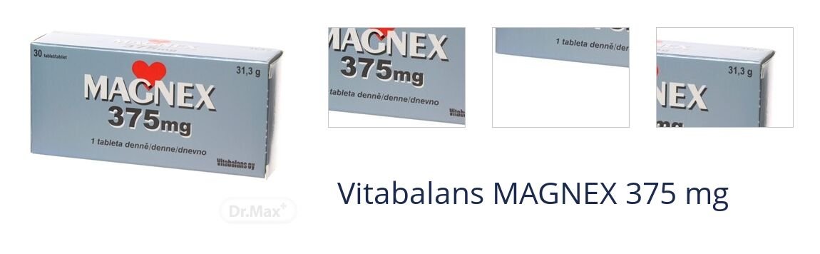 Vitabalans MAGNEX 375 mg 1